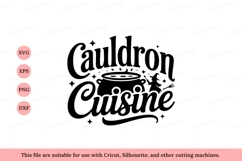 Cauldron Cuisine Witchcraft Pot broom Product Image 1