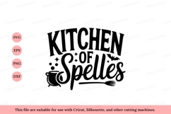 Kitchen of Spells Halloween Theme witch cauldron Product Image 1