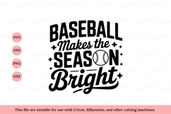 Baseball Makes Season Bright sport game Product Image 1