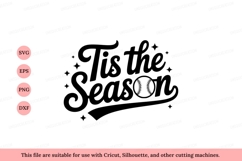 Baseball Season Text Design sport typography Product Image 1