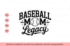 Baseball Mom Legacy sport family Product Image 1