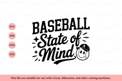Baseball state of mind graphic sport game Product Image 1