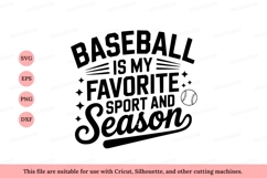 Baseball favorite sport season text Product Image 1