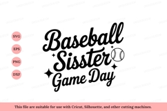 Baseball Sister Game Day sport Product Image 1