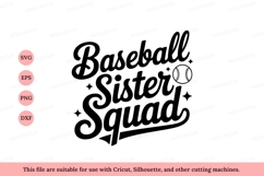 Baseball Sister Squad Script typography Product Image 1