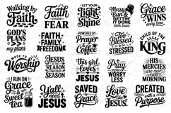 Mega Christian SVG Bundle 20 Designs Product Image 2