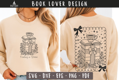 Fantasy Book Dragon Skeleton SVG Book lover bundle Product Image 6