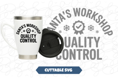 Santa&#039;s Workshop Quality Control SVG Product Image 1