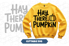 Hay There Pumpkin Fall svg Product Image 1