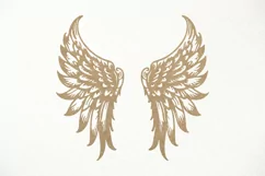Angel wings SVG. papercut, paper cutting, laser cut files Product Image 3