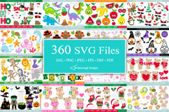 Big SVG Bundle - 360 Clipart Designs Product Image 1