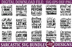 Sarcastic Svg Bundle, Funny Quotes SVG, Mug SVG Sarcastic Product Image 1