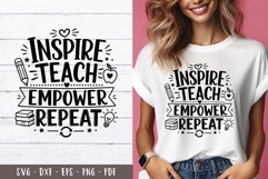 Teacher Quote Bundle SVG PNG designs Product Image 25