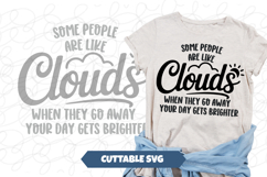 Some People Are Like Clouds Funny svg Product Image 1