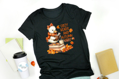 Cozy Reads and Autumn Vibes Duck with Books, Cute Fall duck Product Image 6