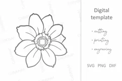 Sunflower SVG, Daisy Flower SVG, Chamomile Flower SVG Product Image 2