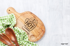 It&#039;s Getting Hot In Here SVG Engraved | Kitchen Quote Product Image 2