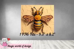 3D Bee for 20 oz Skinny Tumbler Product Image 3