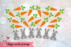 Carrot for rabbit svg, tumbler Venti Cold Cup 24oz, no logo Product Image 3