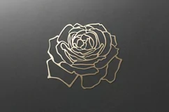Rose Flower SVG, Vintage Rose, Floral paper laser cut SVG Product Image 3