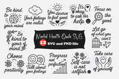 Mental Health Awareness Quote SVG Product Image 1