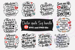 Doctor quote svg sublimation Product Image 1