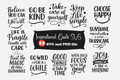 Inspirational Quote SVG Product Image 1