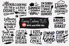 Funny Cooking SVG | Kitchen Humor Quotes for Chefs Product Image 1