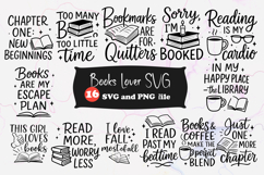 Books Lover SVG | Reading Quotes &amp; Literary Sayings Product Image 1
