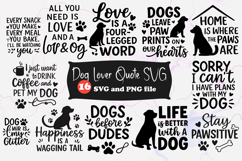 Dog Lover SVG | Funny Pet Quotes &amp; Dog Mom Designs Product Image 1