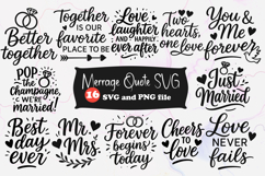 Marriage Quote SVG | Wedding &amp; Couple Love Quotes Product Image 1