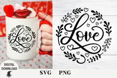 Heart svg, Valentine svg, Valentine day, Love svg Product Image 1