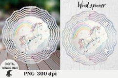 Unicorn Wind spinner, books, love of books wind spinner Product Image 1