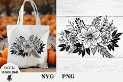 Flower svg, wildflowers, floral svg, Summer Product Image 1