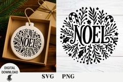 Christmas ornaments svg, Noel svg, Christian Product Image 1