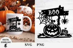 Halloween svg, Pumpkin svg, Boo svg, Shirt Design Product Image 1