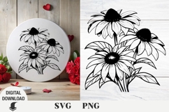 Flower svg, wildflowers, floral svg, Summer Product Image 1