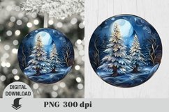 Christmas Ornaments Sublimation Bundle, Stained glass Product Image 10