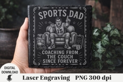 Father's Day Laser Engraving, Dad Engraving file PNG Product Image 1