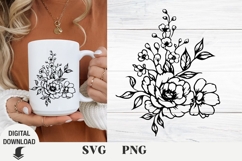 Flowers svg, wildflowers, floral svg, Spring, Summer Product Image 1