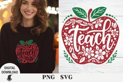 Teacher svg ,school svg, apple svg, Back To School svg Product Image 1