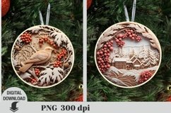 Christmas Ornaments, 3D Sublimation, Christmas png Product Image 3