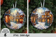 Christmas Ornaments Bundle, Sublimation, Stained glass Product Image 6