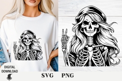 Skeleton svg, Witch svg, Halloween, fanny skeleton Product Image 1