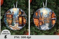 Christmas Ornaments Bundle, Sublimation, Stained glass Product Image 7