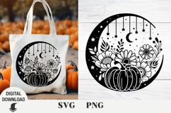 Pumpkin svg, Fall svg, thanksgiving day, Boho Sublimation Product Image 1