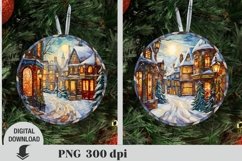 Christmas Ornaments Bundle, Sublimation, Stained glass Product Image 8