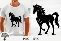 Horse svg, Mustang svg, animals svg, farm, vacation svg, Product Image 1