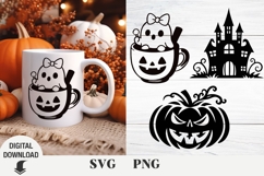Halloween svg, Pumpkin svg, Boo svg, Shirt Design Product Image 1