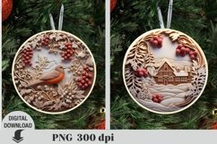 Christmas Ornaments, 3D Sublimation, Christmas png Product Image 4